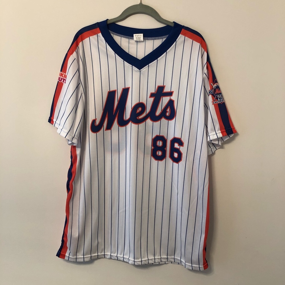 NY Mets 1986 Mets Jersey Free T-shirt Giveaway